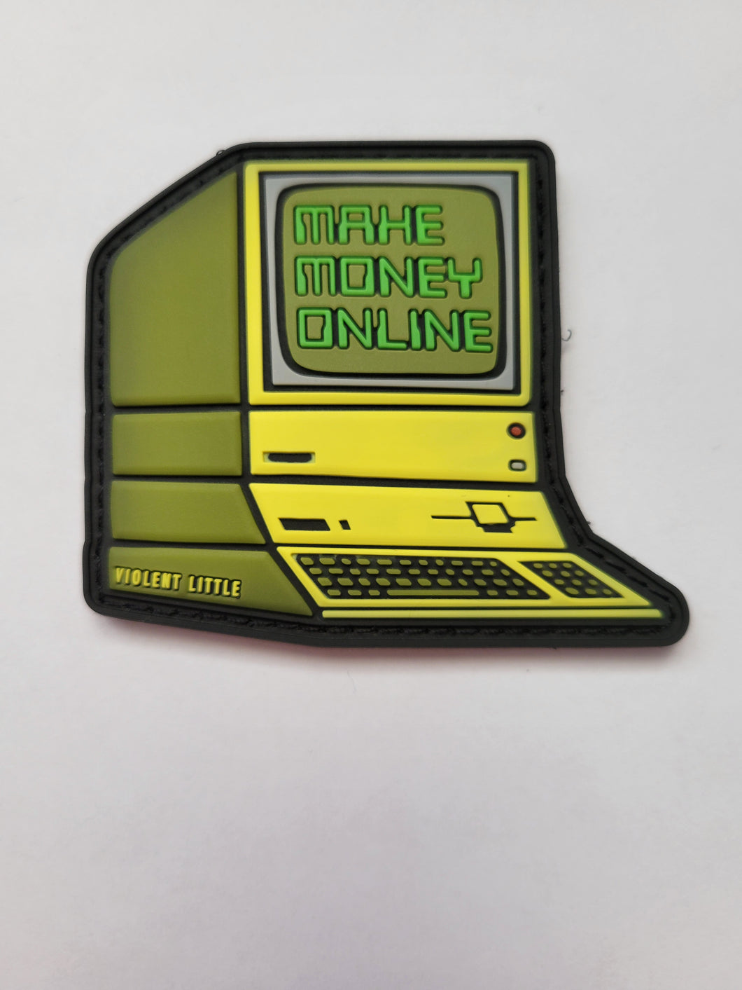 Make Money Online PVC Morale Patch