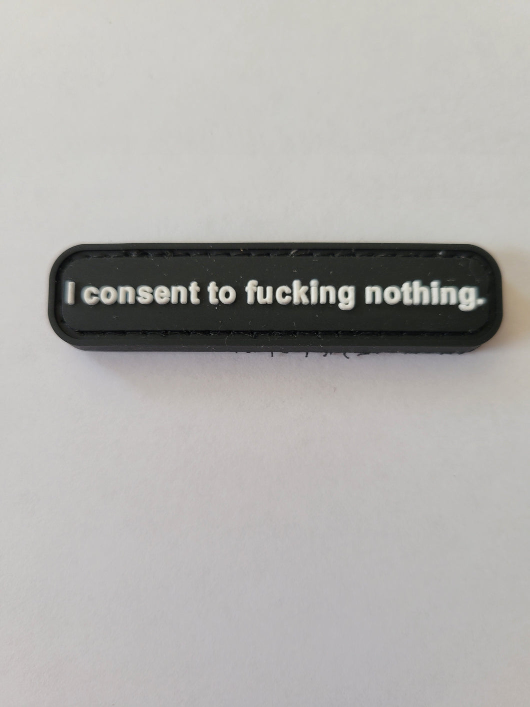 Consent PVC Morale Patch