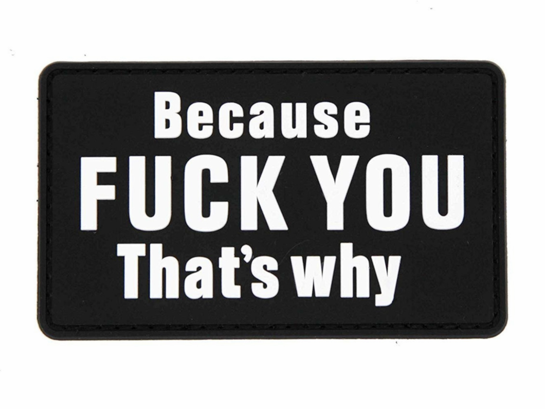 Because F U That’s why Morale Patch