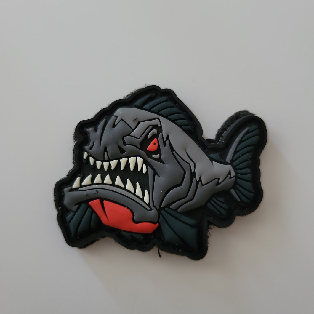 Grump Piranha PVC Morale Patch