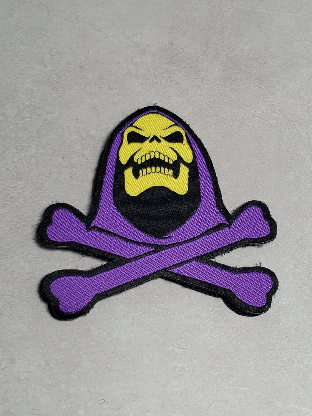 Skeletor Crossbones Morale Patch