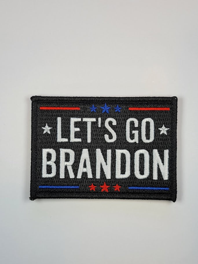 Let's go Brandon Embroidered Morale Patch