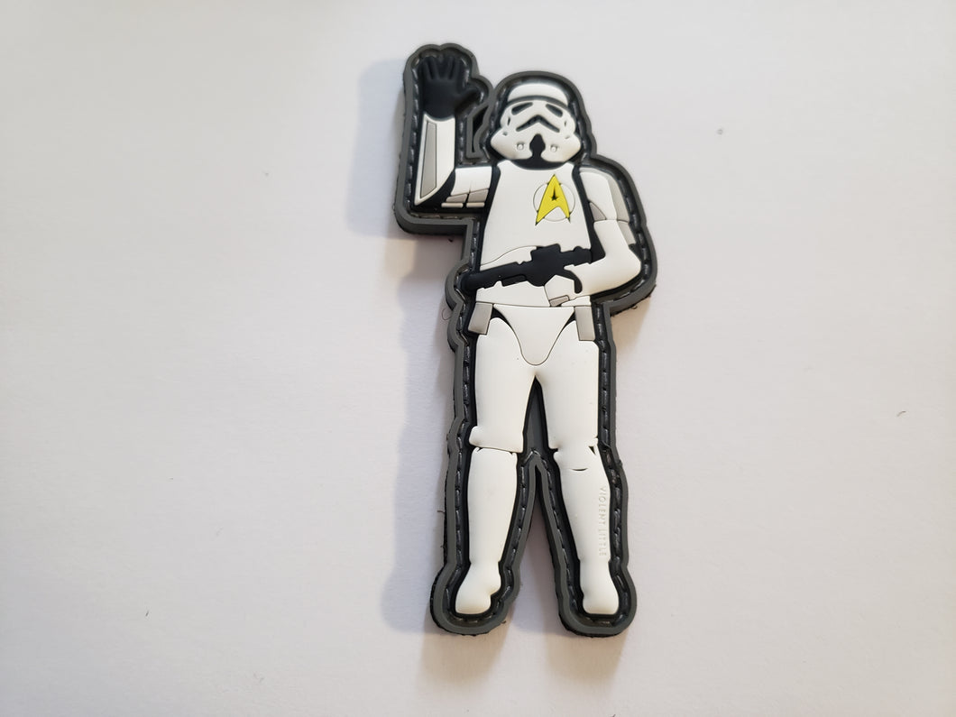 STORMTROOPER TREKKIE PVC MORALE PATCH