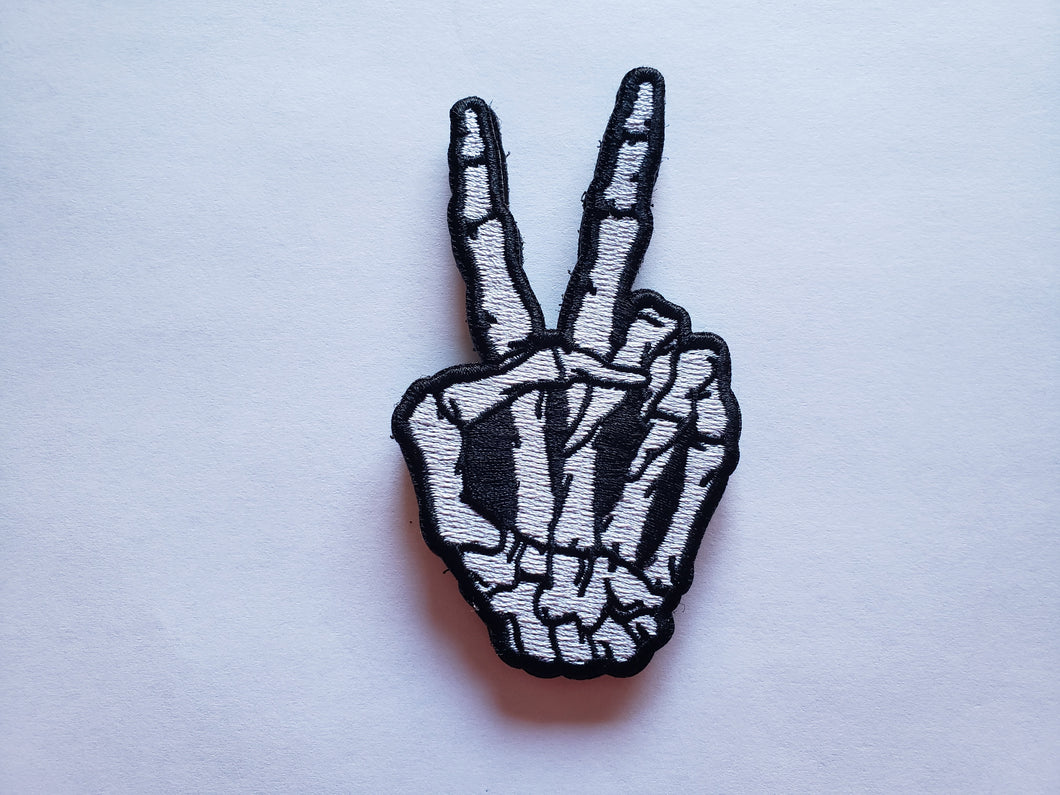 SKELETON PEACE MORALE PATCH
