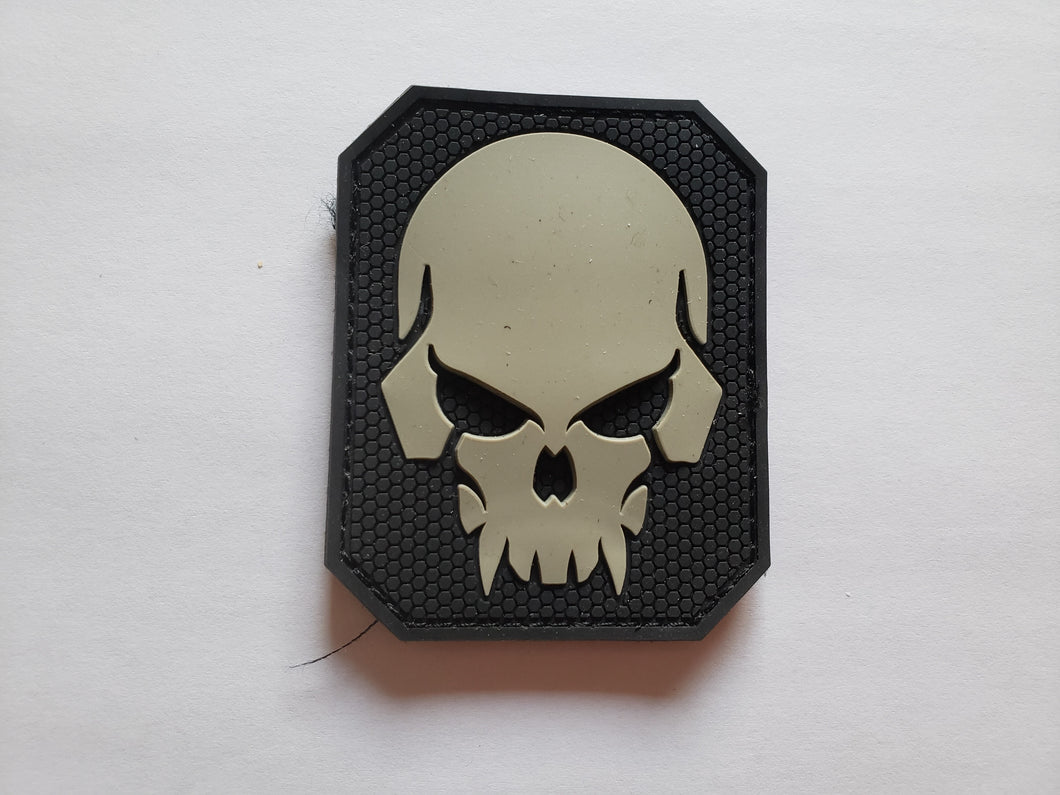 Pirate Skull PVC Morale Patch