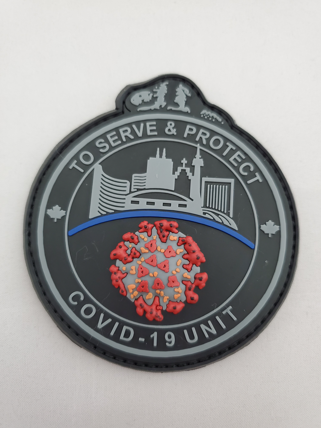 Covid-19 Patch (Toronto Cityscape)