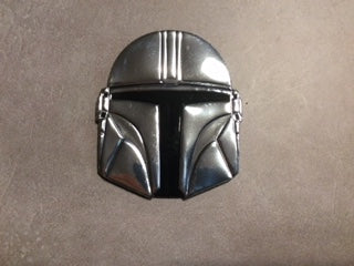 Beskar Mandalorian Helmet Morale Patch