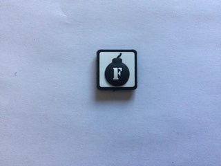 F BOMB GITD CAT EYE PVC PATCH