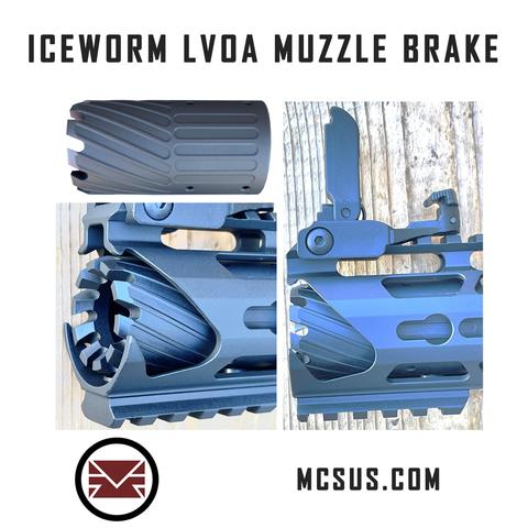 LVOA ADJUSTABLE MUZZLE BRAKE (22MM MUZZLE THREADS)