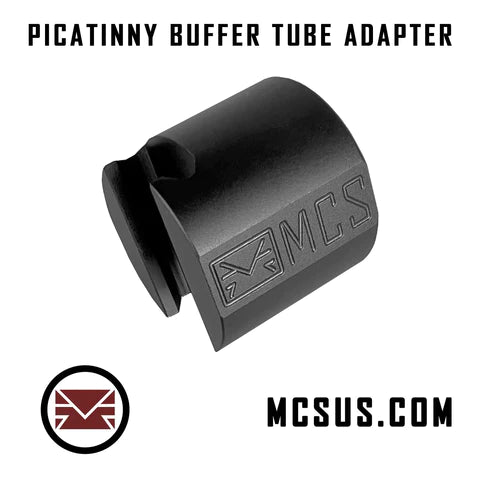 1913 PICATINNY RAIL BUFFER TUBE ADAPTER