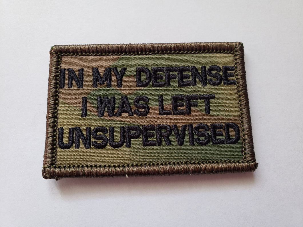 In My Defense I was Left Unsupervised Multicam Morale Patch