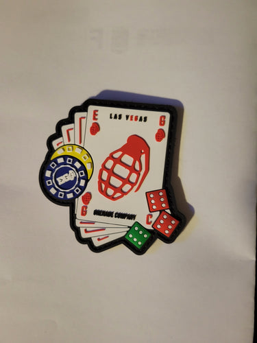 Playing Card PVC Morale EG Patch