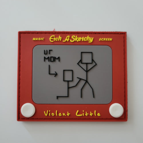 Etchy Sketchy Morale PVC Patch