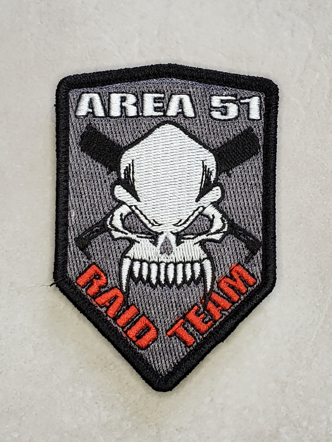 Area 51 Raid Team Embroidered Morale Patch