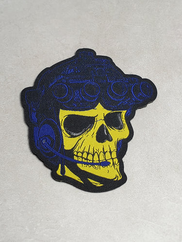 Operator Skeletor Embroidered Morale Patch