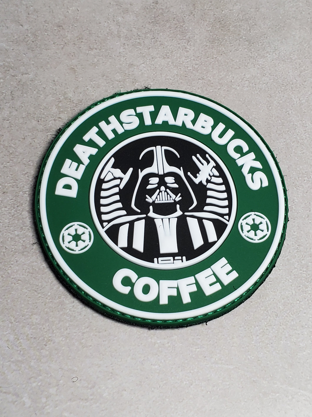 Deathstarbucks Coffee PVC Morale Patch