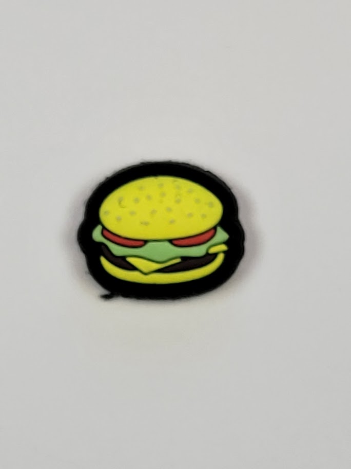 Cheeseburger GITD PVC Morale Patch