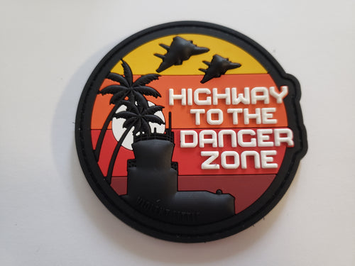 HIGHWAY TO THE DANGER ZONE PVC MORALE PATCH