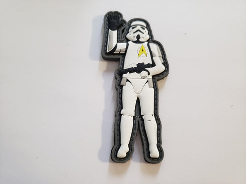 STORMTROOPER TREKKIE PVC MORALE PATCH