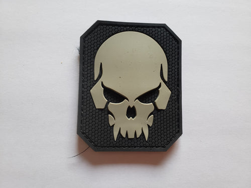 Pirate Skull PVC Morale Patch