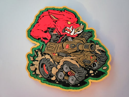 War Machine Boar PVC Boar Morale Patch