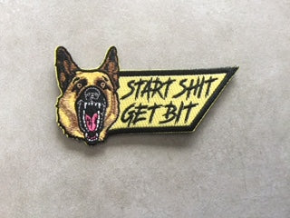 Start Shit, Get Bit Embroidered Morale Patch