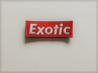 Exotic Embroidered Morale Patch