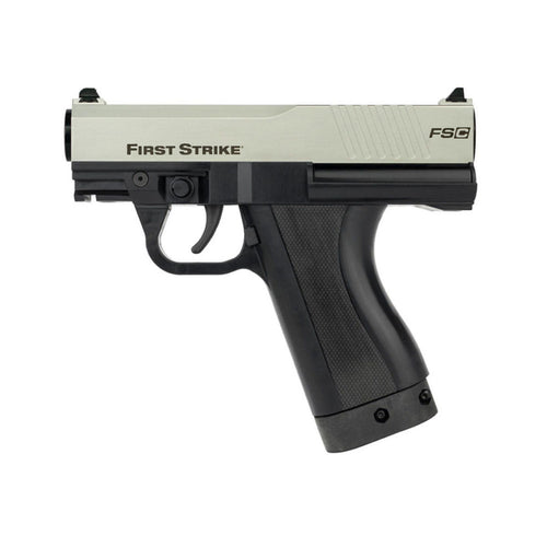 First Strike Compact Paintball Pistol with 2 Mags - Silver