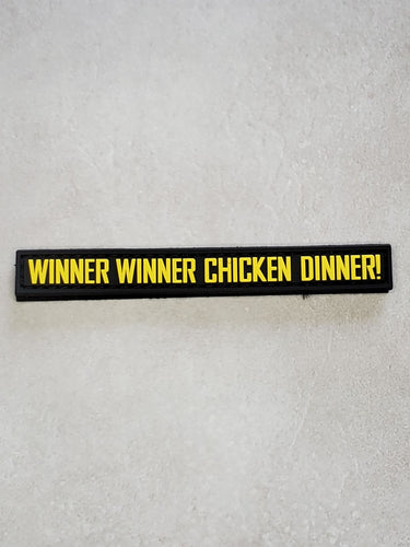 Winner Winner Chicken Dinner PVC Morale Patch