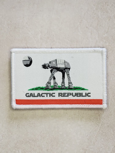 California Galactic Republic Embroidered Morale Patch