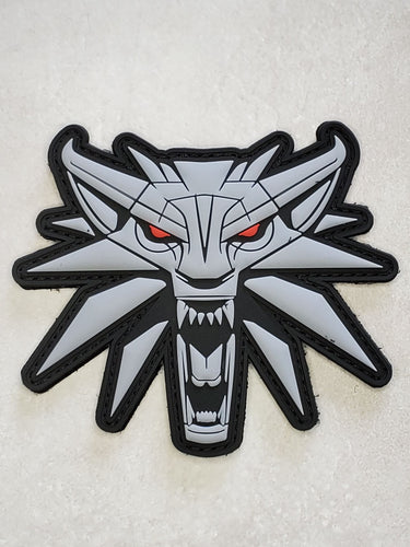 The Witcher Wild Hunt Wolf PVC Morale Patch