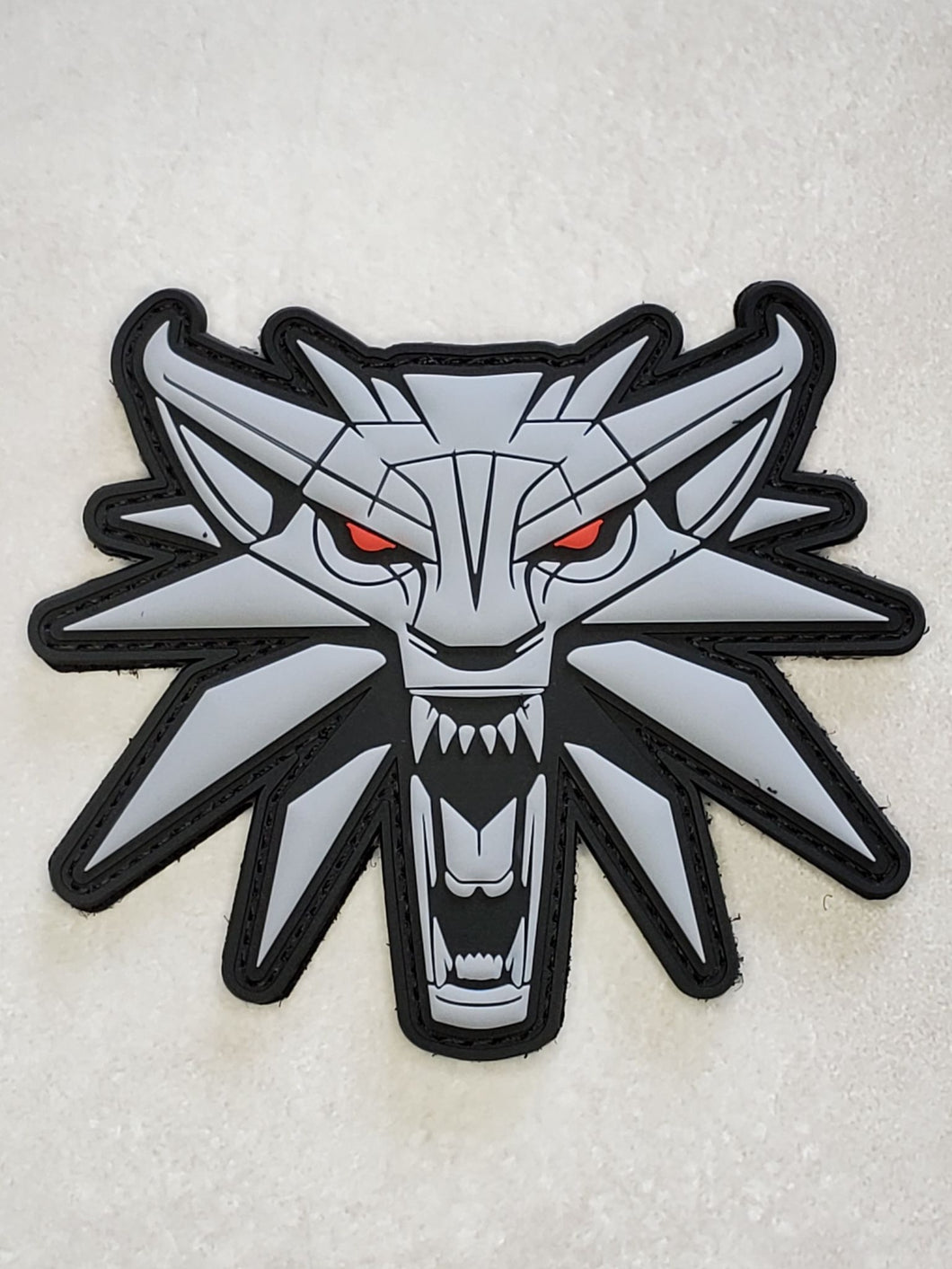 The Witcher Wild Hunt Wolf PVC Morale Patch