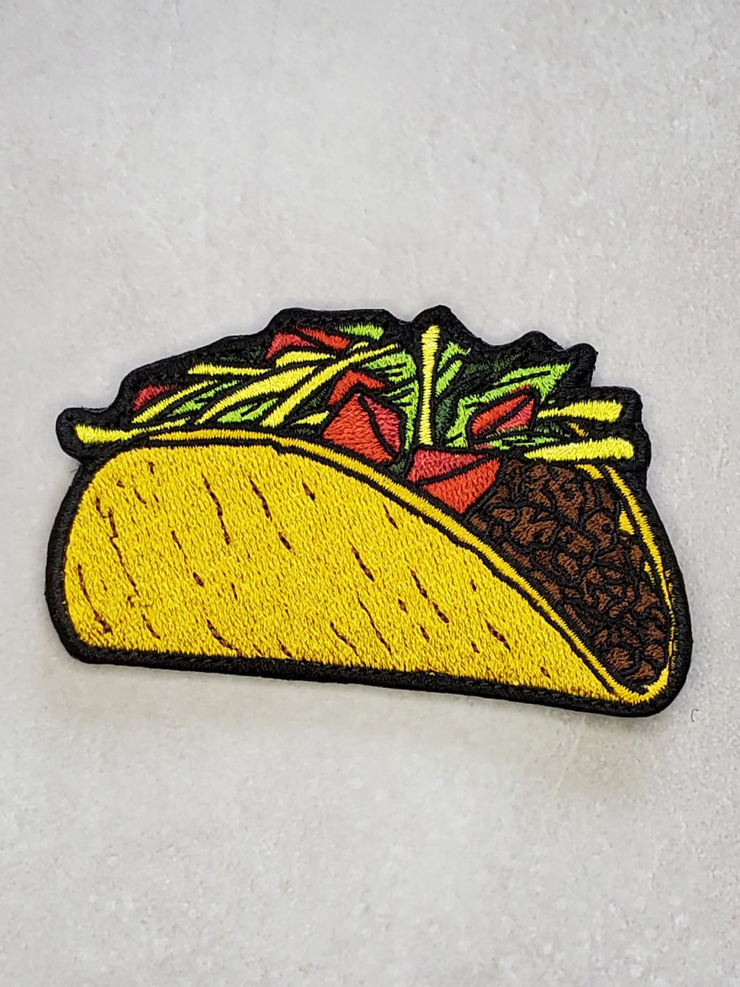 Taco Embroidered Morale Patch