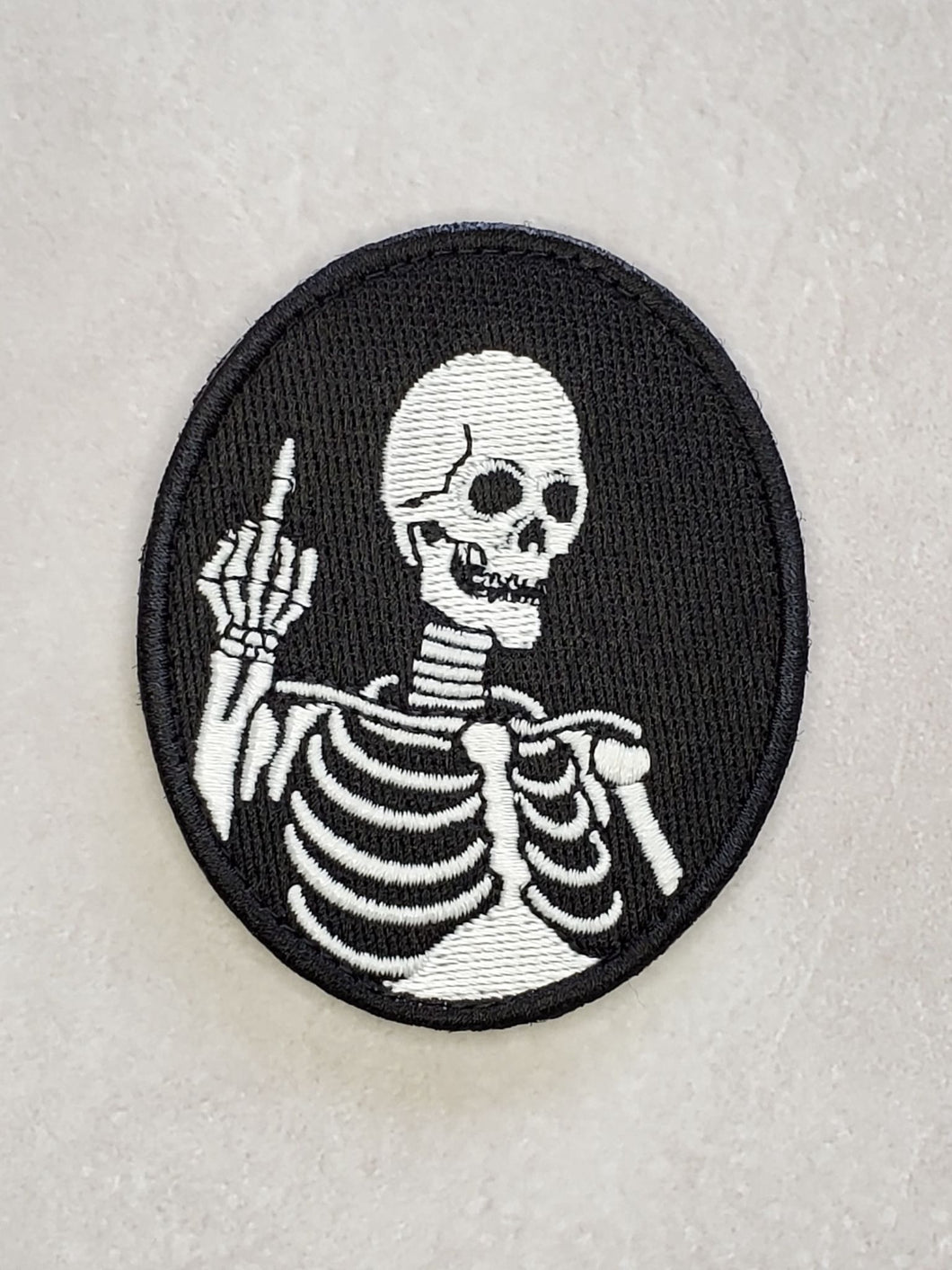 F*** Death Morale Embroidered Patch