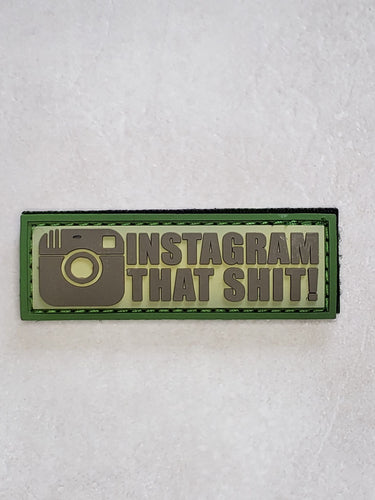 Instagram that PVC Morale Patch