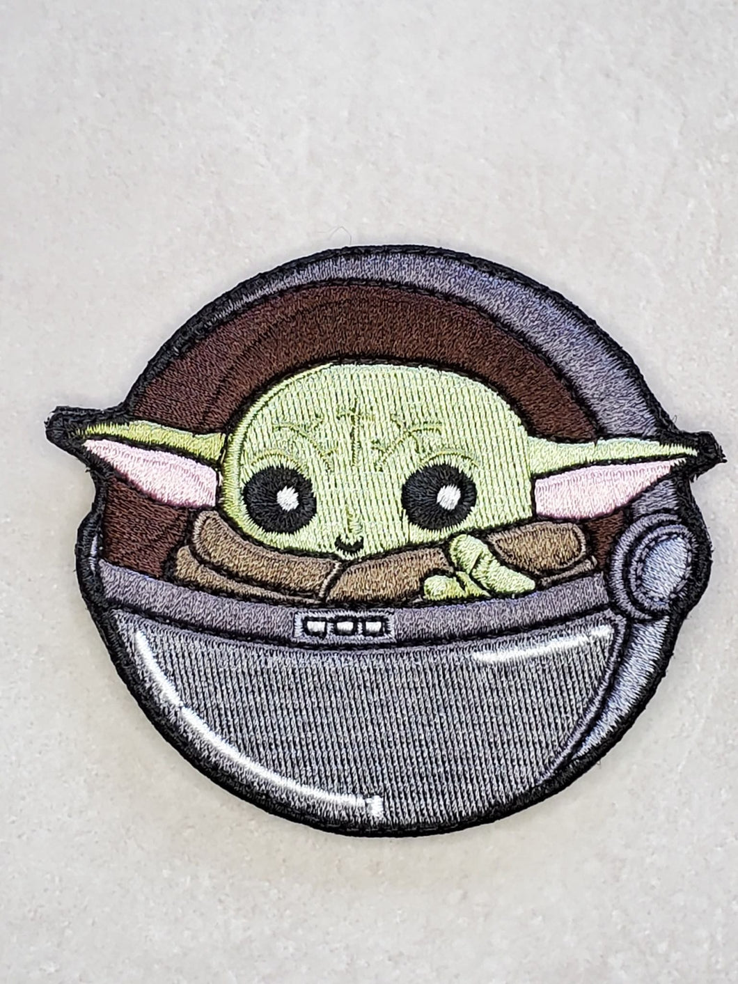 The Child Baby Yoda Embroidered Morale Patch