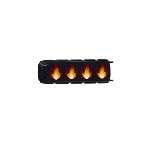 Exalt Bayonet Barrel Cover - Fire Emoji Black