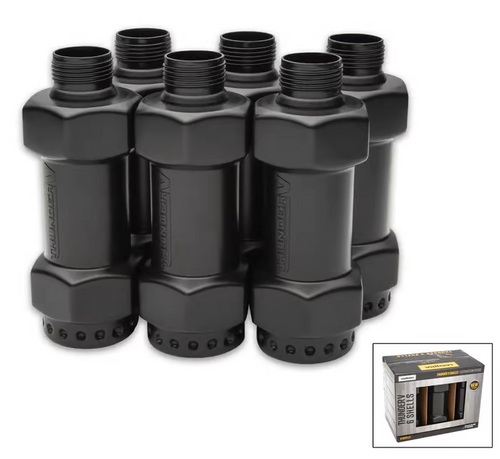 Valken Thunder V2 CO2 Sound Simulation Grenade Cylinder B Shells Only - 6 Pack